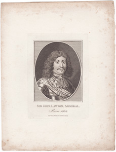 antique portrait from Pepys Diary